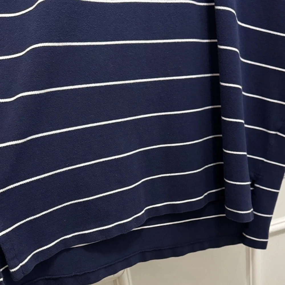 Polo by Ralph Lauren Men's Navy Striped Shirt XL